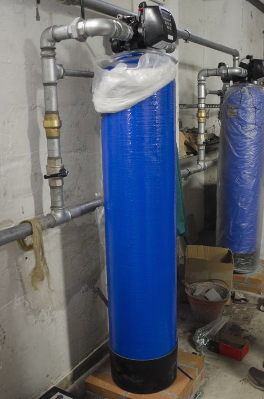 Water Softener in a Utility Room